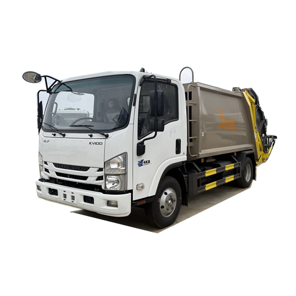 Isuzu kv100 7cbm rear loader g